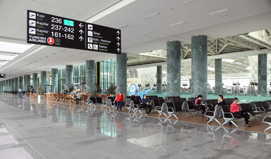 İzmir Adnan Menderes Havalimanı Dıs Hatlar (ADB)
